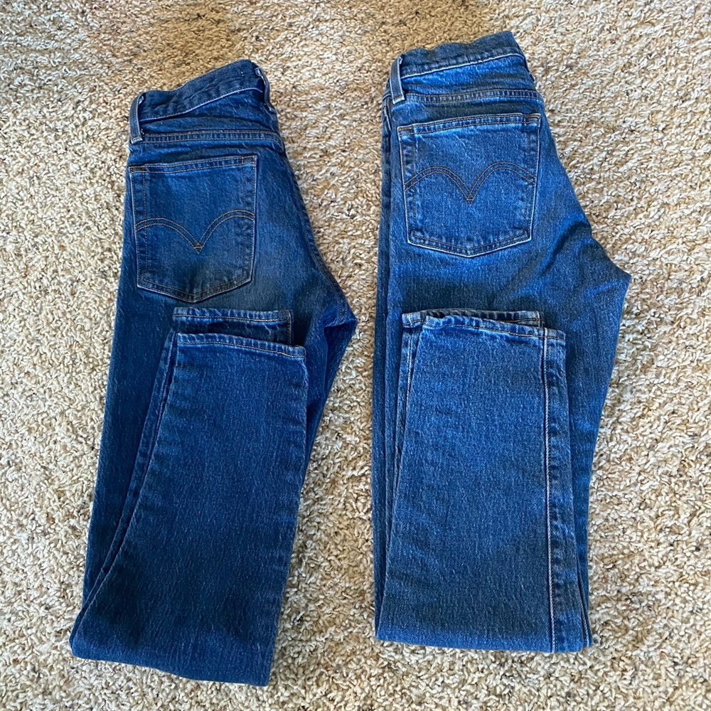 LEVI’S Wedgie Fit set of TWO